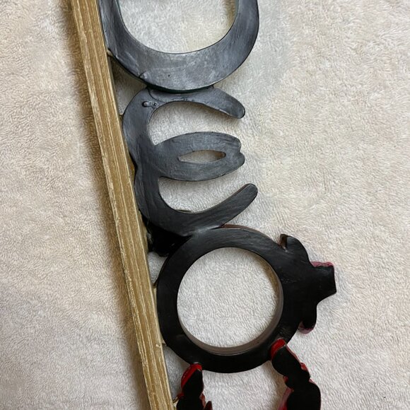 Home Decore - Cowgirl Western Sign Display Decoration - Picture 6 of 9